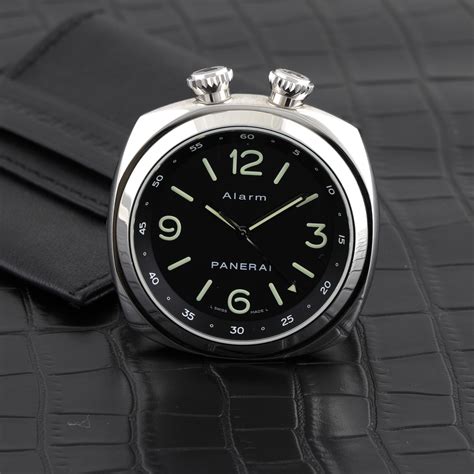 panerai quartz travel alarm clock|At Auction: PANERAI, PANERAI Travel Alarm Clock, Ref..